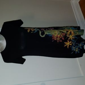 COPY - Desigual dress, small, black and multi